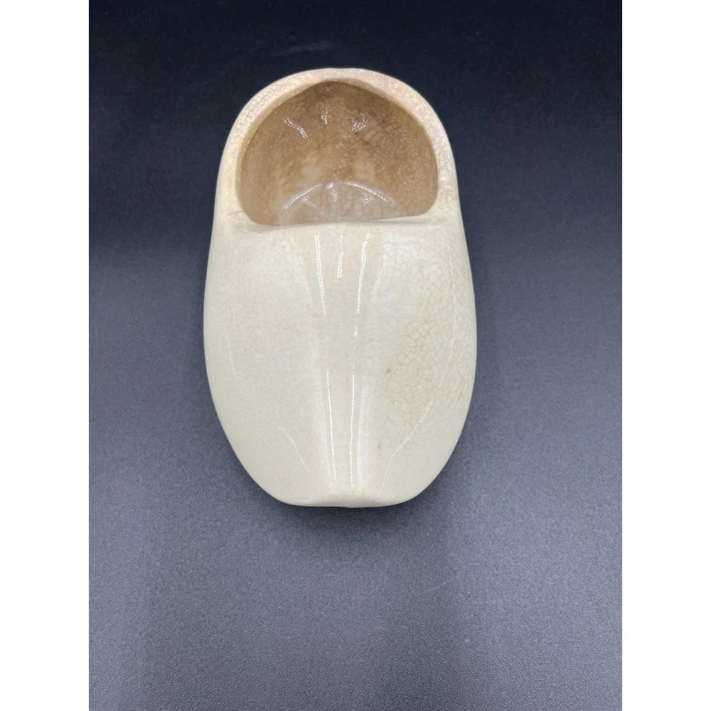 Vintage Dutch Clog Planter: Garden Shoe Pot